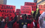 Manifestation de la Cosatu: une marée rouge à Johannesburg
