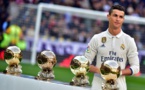 Cristiano Ronaldo a vendu un de ses Ballons d'Or pour venir en aide à des enfants malades