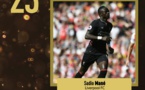 Ballon d'Or France Football 2017: Sadio Mané classé 23e devant Benzema, Coutinho, Falcao...