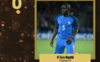 Ballon d'or France football 2017 : Ngolo Kanté est 8e