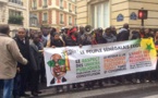 Manifestation à Paris - Des sénégalais crient : «Libérez les détenus politiques», Regardez !!