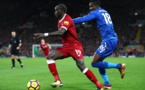 Liverpool Vs Leicester : Une merveille de passe de Mané permet à Salah d'égaliser