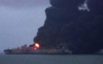 Pétrolier iranien en feu: il n'y a plus d'espoir de retrouver des survivants, selon Teheran