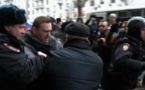 Russie : L'opposant Navalny arrêté en pleine manifestation contre Poutine