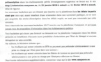 Le ministère de l'Enseignement supérieur ouvre un site spécial pour les demandes d'orientation des étudiants dans le privé