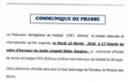 FSF: Cérémonie de remise officiel de badge FIFA 2018 aux arbitres internationaux prévu ce mardi 