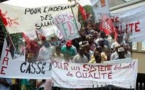 Remous dans le système éducatif : plus de 15 syndicats d’enseignants ont marché dans les rues de Thiès ce jeudi