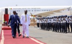 Les premières images de l'arrivée du Président Weah à Dakar