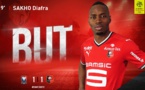 Caen-Rennes : Diafra Sakho marque son premier but en Ligue 1
