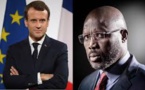 La conférence de presse d’Emmanuel Macron et george Weah