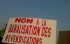 Sit-in des enseignants devant l’IA de Dakar : Le G6 maintient sa pression sur le gouvernement