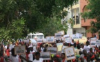 Thiès : des milliers d’élèves envahissent les rues pour soutenir les professeurs