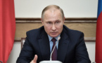 Poutine «extrêmement préoccupé» par l'attitude «destructrice et provocante» de Londres