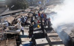 Guinée : quatre jours après l'incendie du marché, les commerçants commencent déjà à reconstruire