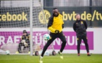 Usain Bold actuellement en train de s'entraîner avec le Borussia Dortmund
