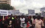 ​Marche au Ghana contre un accord de défense avec les USA