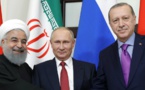 Erdogan, Poutine, Rohani : sommet à trois pour s'entendre sur la Syrie