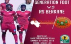 Coupe CAF :  Génération-Foot doit battre RS Berkane à domicile pour maximiser ses chances de qualif'