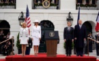 Maison Blanche : Trump et Macron affichent leur amitié avant les désaccords de fond