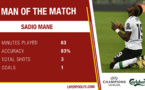 Roma (4-2) Liverpool: Sadio Mané élu homme du match