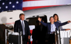 Donald Trump accueille les trois Américains libérés par Pyongyang