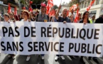 France: la fonction publique une nouvelle fois dans la rue