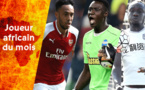 Joueur africain du mois de mai: Aubameyang face à deux  Sénégalais