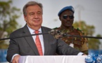 Antonio Guterres effectue une courte visite au Mali