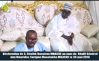 Sortie de Idrissa Seck : La réaction du Khalife général des Mourides (vidéo)