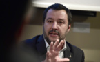 Le ministre italien Matteo Salvini, cauchemar des migrants, en Sicile ce dimanche pour 
