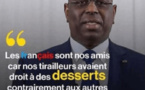 Dessert Gate : le Président Macky Sall ne regrette rien et ne présentera aucune excuse