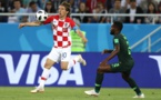 Le Nigeria dominé par la Croatie (2-0)