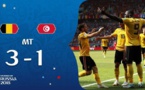 #CM2018-mi-temps : La Belgique mène désormais par 4-1 face à la Tunisie 