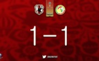 Le japon égalise (1-1)