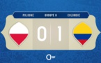 La Colombie ouvre le score (1-0)