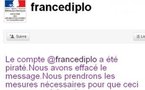 Le compte Twitter du Quai d'Orsay piraté