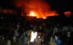Urgent: le marché de Thiaroye brûle