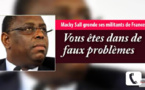 Audio: Macky Sall gronde ses militants de France " Vous êtes dans de faux problèmes"