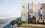 Mbour: la mer ravage une dizaine de maisons