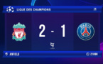 LdC :  Liverpool  2 - 1 PSG (mi-tps)