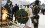 Dépôt de gerbe de fleurs au monument de l’indépendance : symbole de bravoure pour la dignité et le combat d’hommes debout