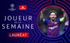 #LigueDesChampions: Messi élu joueur de la semaine 