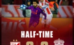#LigueDesChampions : Liverpool subit une pluie d'étoiles rouge à Belgrade (2-0 mi-temps)