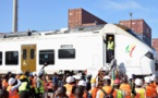 Le premier wagon du TER est arrivé à Dakar