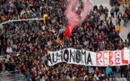 Manifestations à Barcelone contre la politique sociale de l’exécutif catalan