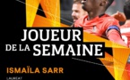 Europa League : Ismaila Sarr élu joueur de la semaine