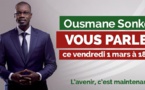 Suivez en DIRECT la déclaration de Ousmane Sonko