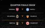 #Europaleague / tirage des 1/4 de finale:  Naples de Koulibaly affronte l'Arsenal