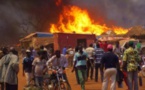 ​Violent incendie dans le département de Saraya: une partie du village de kharakhéna réduite en cendres