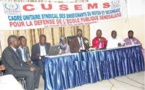 Education: Le CUSEMS organise son deuxième congrès à partir de samedi